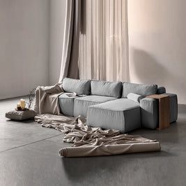 Canapea NOLA cu Memorie M - PRESENCE GRAY 20