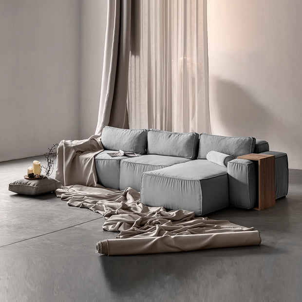 Canapea NOLA cu Memorie M - PRESENCE GRAY 20